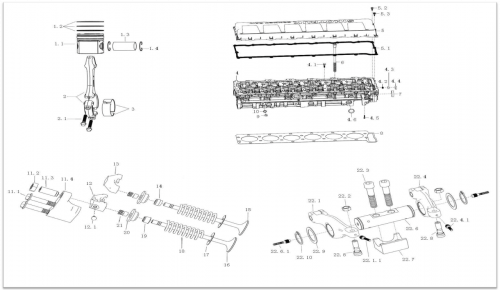 Шестигранная гайка M14X1 Howo, Sitrak MC11, MC13