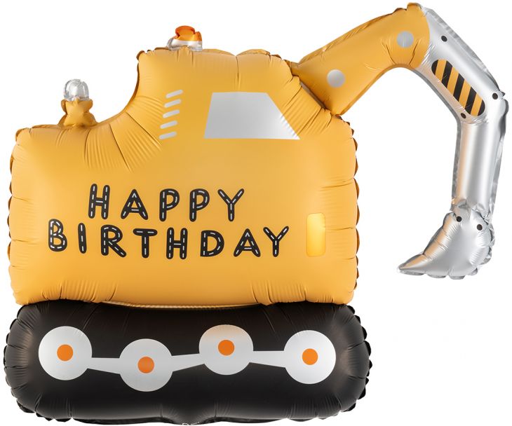 Шар (41''/104 см) Фигура, Экскаватор