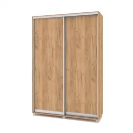 Роланд Р451 Шкаф-купе 2-х дв. (ш1500*г450*в2200мм) Золотой дуб