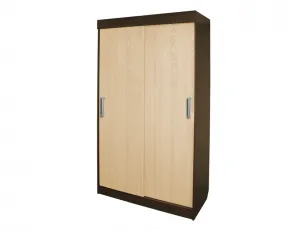Шкаф-купе ПШ-1.10 Пегас (ш1000*г420*в2100мм) Венге / Дуб молочный