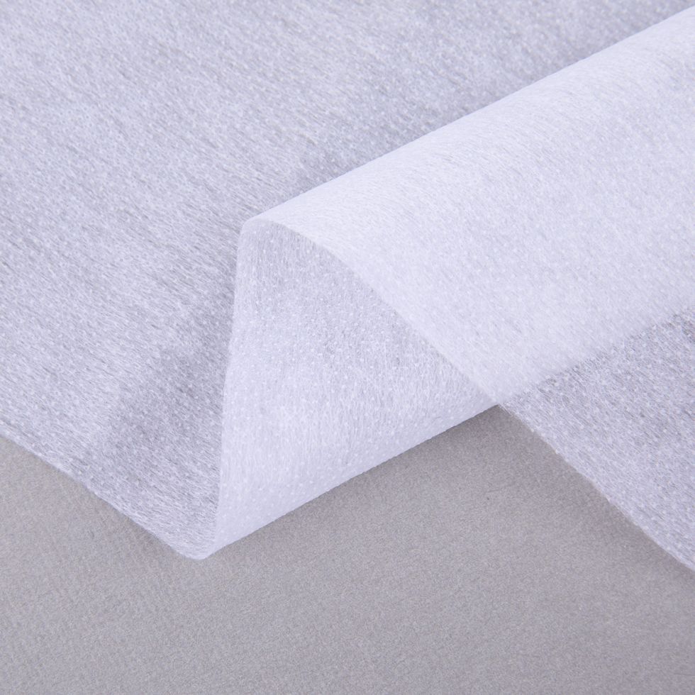 Флизелин "Гамма" клеевой точечный 32 г/кв.м  БЕЛЫЙ Разные размеры (G-725t бел)