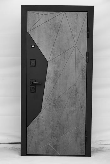 Входная дверь Termo-door Авангард Бетон - Porte black