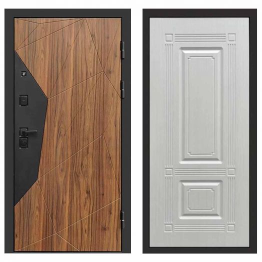 Входная дверь Termo-door Авангард Дуб каньон - Мадрид Лиственница