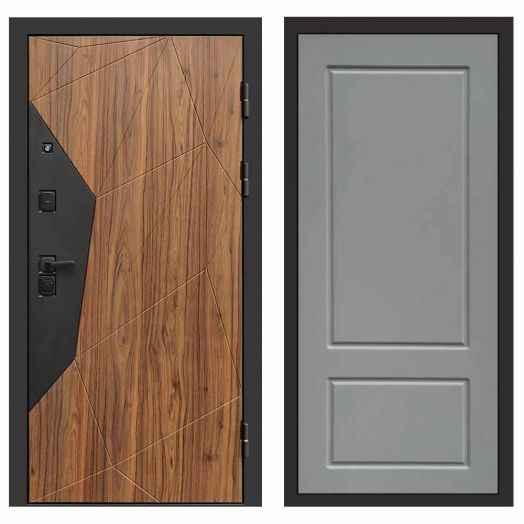 Входная дверь Termo-door Авангард Дуб каньон - Марсель Грей софт