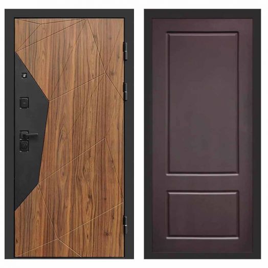 Входная дверь Termo-door Авангард Дуб каньон - Марсель Шоколад