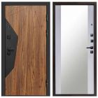 Входная дверь Termo-door Авангард Дуб каньон - Зеркало Белый софт