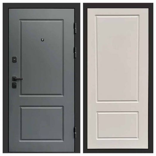 Входная дверь Termo-door Верона Грей - Марсель Слоновая кость