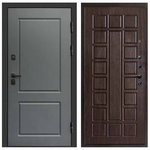 Входная дверь Termo-door Верона Грей - Престиж Венге