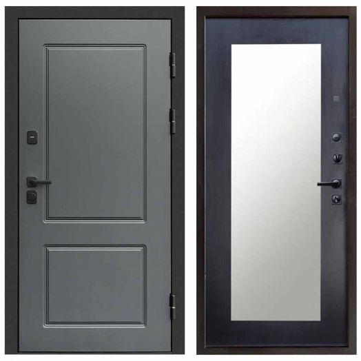Входная дверь Termo-door Верона Грей - Зеркало триумф Венге