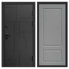 Входная дверь Termo-door Квадро Black - Марсель Грей софт