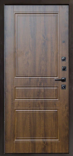 Входная дверь Termo-door Квадро Black - Классика Дуб