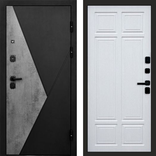 Входная дверь Termo-door Матрикс Бетон - Лиственница премиум