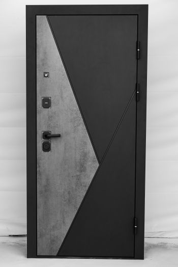 Входная дверь Termo-door Матрикс Бетон - Орех стандарт