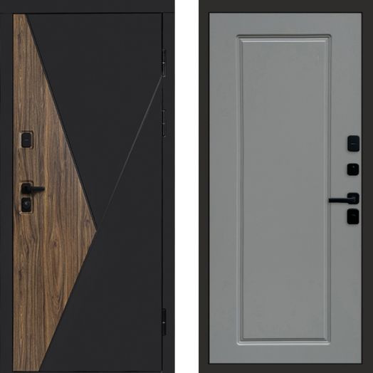 Входная дверь Termo-door Матрикс Дуб - Гранд Грей софт