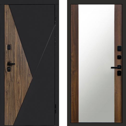 Входная дверь Termo-door Матрикс Дуб - Зеркало Дуб