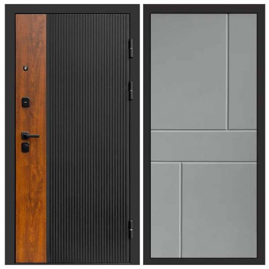 Входная дверь Termo-door Престиж - Горизонт Грей софт