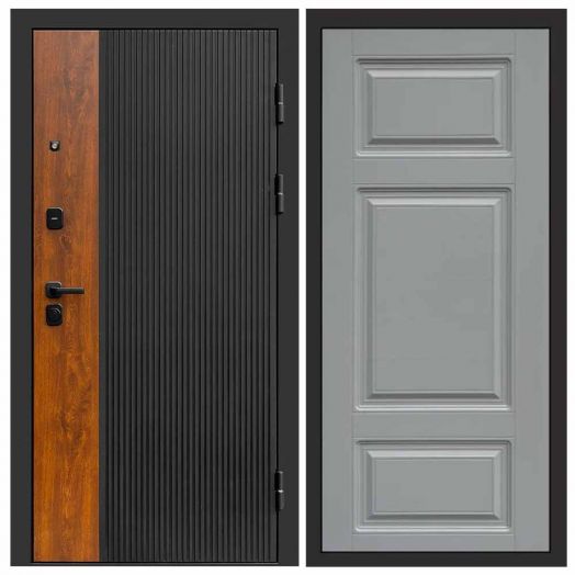 Входная дверь Termo-door Престиж - Лион Грей софт