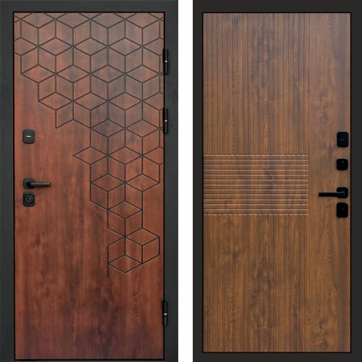 Входная дверь Termo-door Спейс Дуб патина - Мастино Дуб