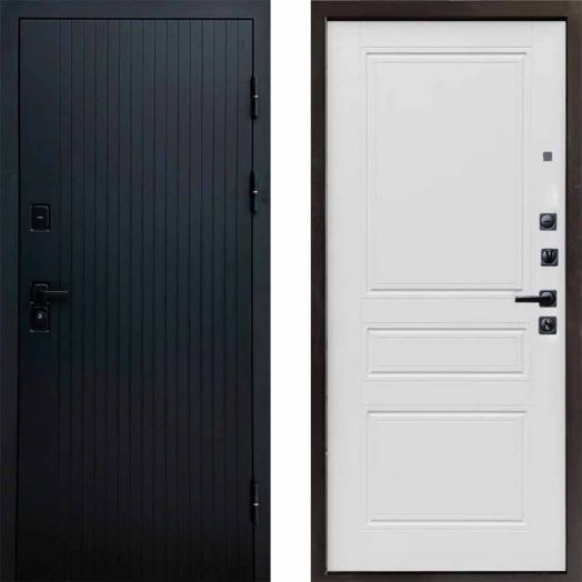Входная дверь Termo-door Твист Black style - Классика Лиственница