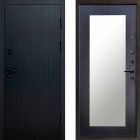 Входная дверь Termo-door Твист Black style - Зеркало триумф Венге
