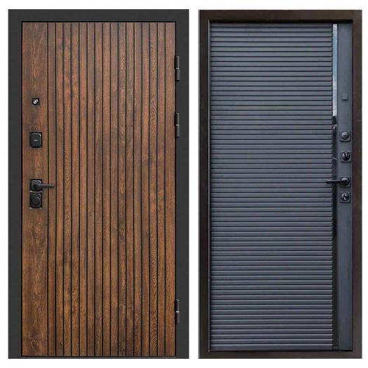 Входная дверь Termo-door Твист Дуб style - Porte black