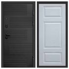Входная дверь Termo-door Фаворит Black - Лион Белый софт