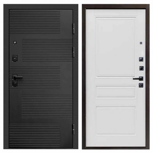 Входная дверь Termo-door Фаворит Black - Классика Лиственница