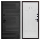 Входная дверь Termo-door Фаворит Black - Арка Белое дерево