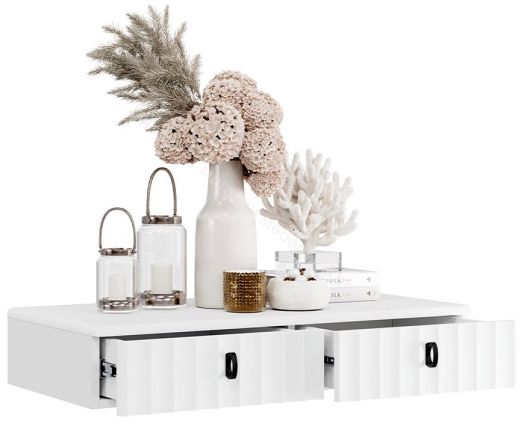 Стол туалетный «Тиффани» - 407.004.000 Белый Жемчуг, Белый софт