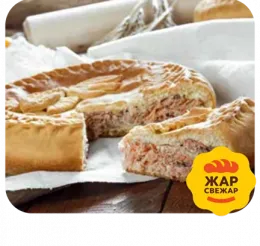 Пирог горбуша/рис