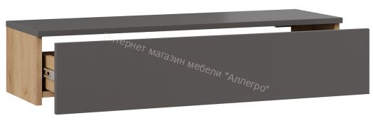 Тумба универсальная Тип 2 Дуб Крафт Золотой, Графит Серый