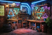 Фон стена "Kids wall №24"