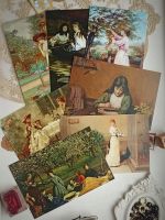 Набор отрыток Прекрасные Дамы 7 шт