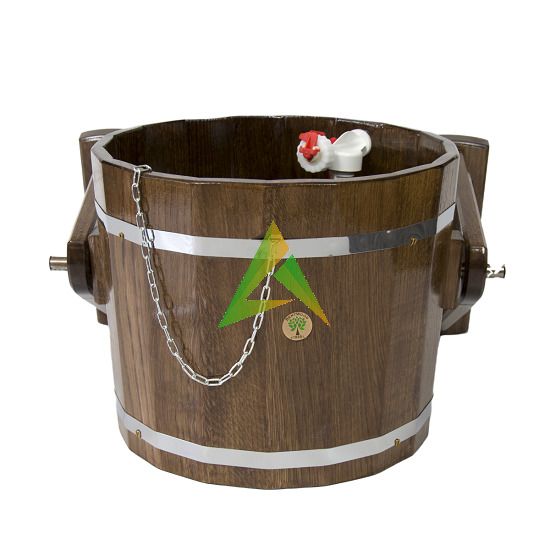 Обливное устройство из дуба 20 л. Мореная