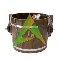 Обливное устройство из дуба 20 л. Мореная