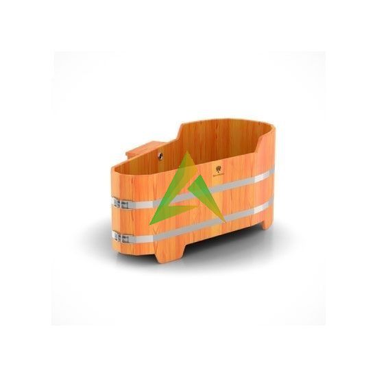 Ванна из лиственницы для бани Натуральная