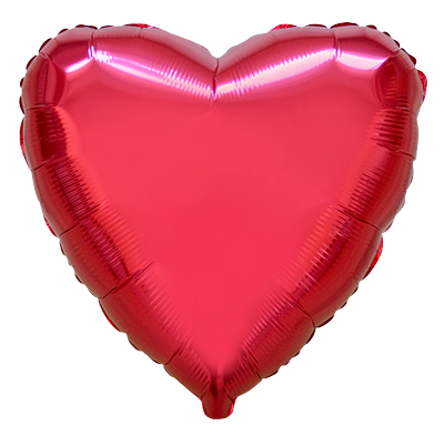 Сердце красное 90