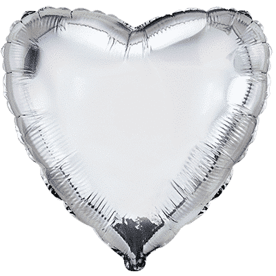 Сердце серебро 79