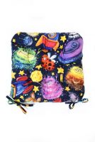 Подушка на стул Сюжет с завязками ST4236 40*40см [НЛО]