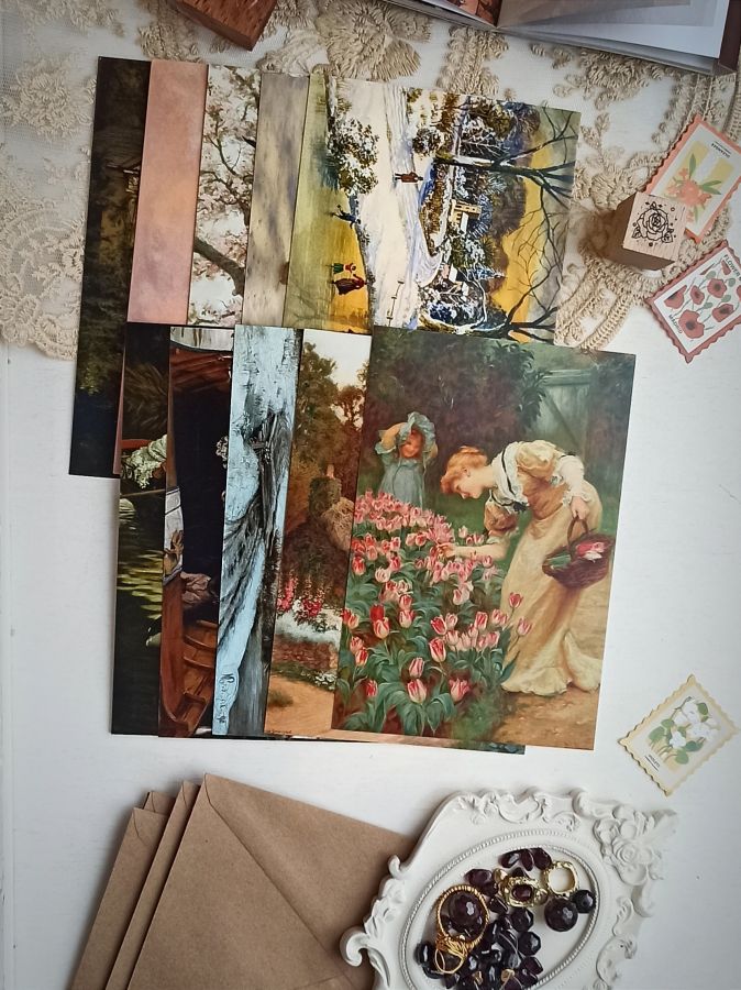 Набор РАНДОМНЫХ открыток 10 шт