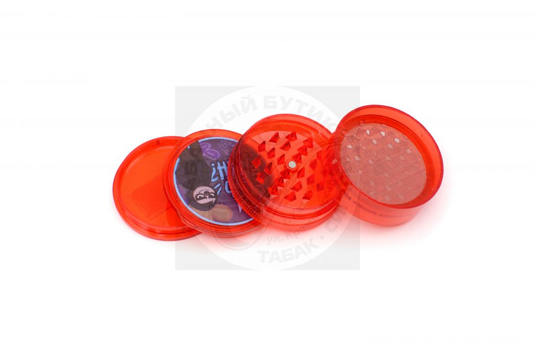 Гриндер Акрил "Есть План?" 60 мм, 4 секции, сеточка