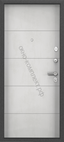 DELTA -100 (Темно-серый букле графит-RGSO/ПВХ Бетон известковый-D28)