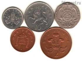 Великобритания набор 1992-1996