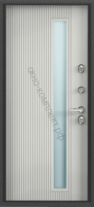 SNEGIR PRO-C МP (Колоре неро-S60G-30 / ПВХ Ферро-S60G-03 нержавеющий порог)