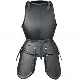 Кираса Миланская Матовая с тассетами. Серия "Оникс"