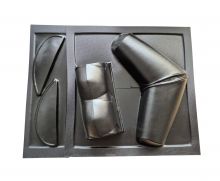 Заготовки для Ног Базовых 2/3 Матовых (пара). Серия "Оникс"