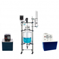 Комплект: Реактор 10 л с жидкостным термостатом CY-10, 0-300 ℃ и насос "Labdevices 3A"