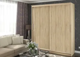 Шкаф-купе Без зеркал 1500 мм (ш1500*г620*в2200мм) Дуб сонома