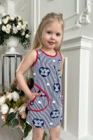 Сарафан 5105 детский [синий]