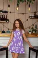 Платье 8233 детское [лавандовый]